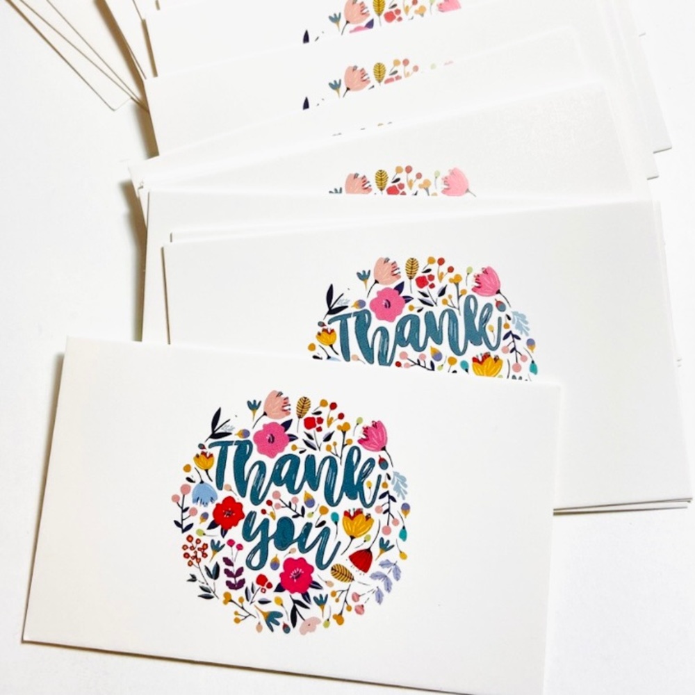 25pc Thank You Cards. Small Business Cards. Shipping Supplies. Product Packaging